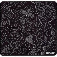 QPAD Edge Poron Mouse Mat - Black & White, Large