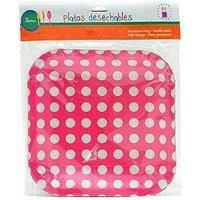 BigBuy Multicolour Dishwasher-Safe Party Plates - Durable Tableware Set
