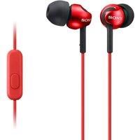 SONY MDREX110APR Headphones  Red