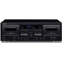 TEAC W-600r Twin Cassette Deck - Black.Auto reverse Dolby Nr