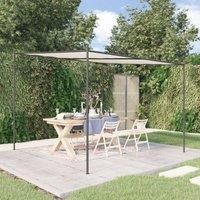 Gazebo White 3x3 m 180 g/m Fabric and Steel
