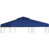 Gazebo Cover Canopy Replacement 310 g / m Dark Blue 3 x 3 m