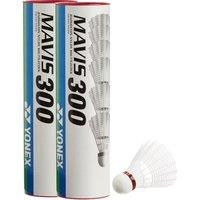 Yonex Mavis 300 Nylon Shuttlecocks (Medium or Fast & White or Yellow Available)