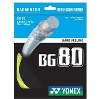 Yonex BG 80 Yellow Badminton Racket String 10M SET