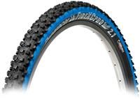 Panaracer Fire XC Pro TLC Folding MTB Tyre: Black/Blue, 26 x 2.10