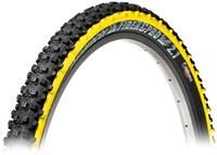 Panaracer Fire XC Pro TLC Folding MTB Tyre : Black/Yellow, 26 x 2.10