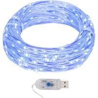 LED Micro Fairy String Lights 40m 400 LED Blue 8 Function