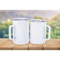 Stainless Steel Thermal Insulated Coffee Mug - 2 Sizes