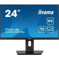 IIYAMA ProLite XUB2492HSU-B6 Full HD 24" LED Monitor - Black, Black