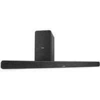 Denon DHT-S517 Soundbar with Subwoofer, Bluetooth, Dolby Digital, Dolby Atmos, Sound Bar for TV, Dialogue Enhancer, HDMI ARC, Wall Mountable, Music Streaming, Including HDMI Cable