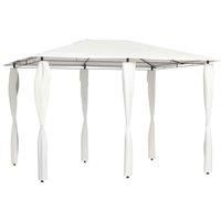 Gazebo with Post Covers 3x4x2.6 m Cream 160 g/m