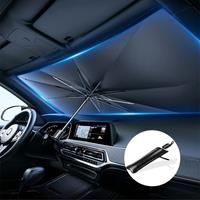 2024 new model Car Sunshade Foldable Windshield Umbrella Sun Shade Curtain Car Front Window Parasol