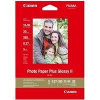 Canon PP-201 Glossy II Photo Paper Plus 13cm x 18cm - 20 Sheets