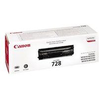 Canon 728 Black Toner Cartridge Genuine Yield 2,100 Pages for I-Sensys MF 4890