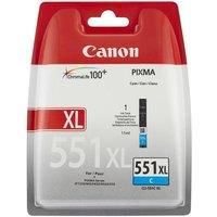 Canon CLI-551C XL Cyan Ink Cartridge - 665 Pages - 6444B001