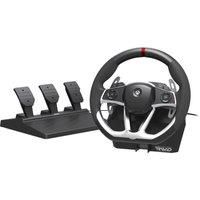 HORI Wired Force Feedback Racing Wheel DLX - Steering Wheel with vibration rumble and pedals - Xbox Series X - Xbox One