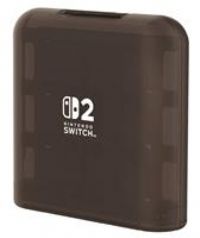 HORI 24-Game Card Case (Black) for Nintendo Switch 2 - Officially Licensed by Nintendo