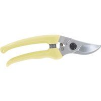 ARS 130DX Hard Chromed Bypass Secateurs Yellow