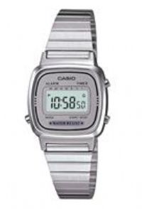 Casio Digital Bracelet Watch - Stainless Steel (LA670WEA-7EF)