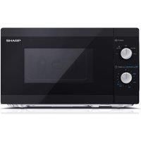 Sharp YC-MS01U-B Black 20 Litre 800W Microwave With Defrost Settings