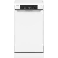 Sharp QW-NS1CF49EW-EN E Dishwasher Slimline 45cm 10 Place White   (5225)