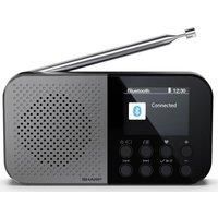 SHARP Osaka Pocket Portable Digital Radio DAB+ BestTune Storm Grey DR-P520(GY)