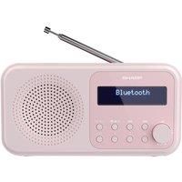 SHARP DR-P420(BL) Tokyo Portable Digital Radio with Bluetooth 5.0, Mono DAB+/FM Audio Player, Compact & Lightweight, USB/Battery Powered, Dual Alarm Clock & 40 Pre-Sets – Steel Blue