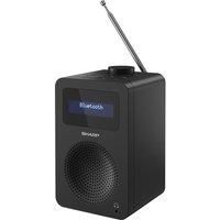 Sharp DR-430 DAB+ Tokyo Digital Radio with Bluetooth - Midnight Black