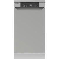 Sharp QW-NS1CF49ES-EN Slimline Dishwasher - Silver - E Rated