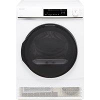Sharp KDNCB0S7GW9 B Rated 10Kg Condenser Tumble Dryer White
