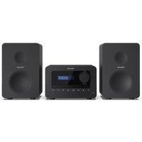 SHARP Tokyo FM Hi Fi Micro Sound System Bluetooth 5.0 Radio CD 40W XL-B514(BK)