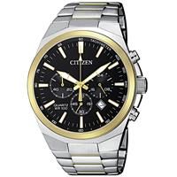 Citizen Men's Chronograph Stainless Steel Bracelet Watch