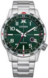 Citizen Mens Analogue Eco-Drive Watch with Stainless Steel Strap BM7551-84X
