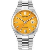 Citizen Mens Tsuyosa Yellow Dial Automatic Watch NJ0150-56Z