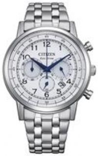 Citizen Men's White Dial Stainless Steel Bracelet Watch