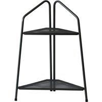 VegTrug Modern Corner Plant Stand 2 Shelf