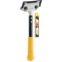 Tajima SCRL300 "Scrape-Rite" Reversible Blade Scraper, Silver/Black/Yellow, 265 mm