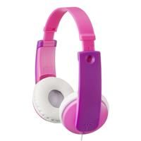 JVC Tiny Phones Kids Stereo Headphones with Volume Limiter (Pink)