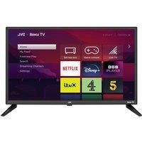 24" JVC LT-24CR230 Smart HD Ready HDR LED TV, Black