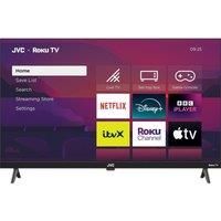 32" JVC LT-32CR250 Roku TV Smart HD Ready HDR LED TV, Black