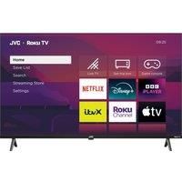 JVC LT-43CR350 Roku Smart Full HD LED TV with Freely, Black
