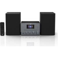 JVC UX-D425B Bluetooth Traditional Hi-Fi System - Gun Metal, Black,Silver/Grey