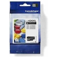 Brother LC-426XLBK Inkjet Cartridge, Black, Single Pack, High Yield, includes 1 x Inkjet Cartridge, Brother Genuine Supplies