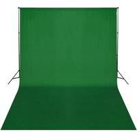 Backdrop Support System 500 x 300 cm Green