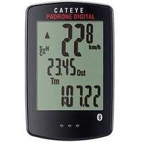 CatEye Unisex's Padrone Digital Wireless CC-PA400B Speed & Cadence Cycling Computer, Black, One Size