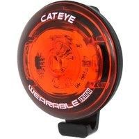 CatEye Unisex's Wearable Mini Cycling Light, Black, One Size