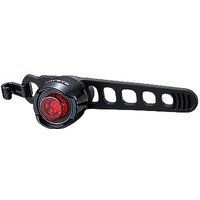 Cateye Orb Rechargeable Rear Bicycle Light - Polished Black