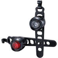 Cateye ORB Rechargable Bike LED Light Set