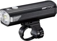 CatEye Ampp 1700 Super Bright LED Bicycle Front Light - 1700 Lumens OptiCube Technology - IPX4 Waterproof Rated - FlexTight Easy Fit Bracket - USB C Rechargeable - Cycling Light