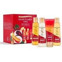 SANCTUARY Spa Spiced Signature Pampering Body Rituals – Luxury Bath & Body Gift Set for Women – Warm, Spiced Fragrance with Shower Gel, Body Lotion & More – Perfect Self Care & Christmas Gift